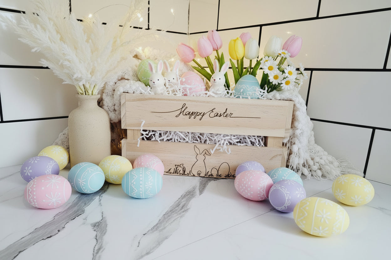 Easter Delivery Crate by Gently Made