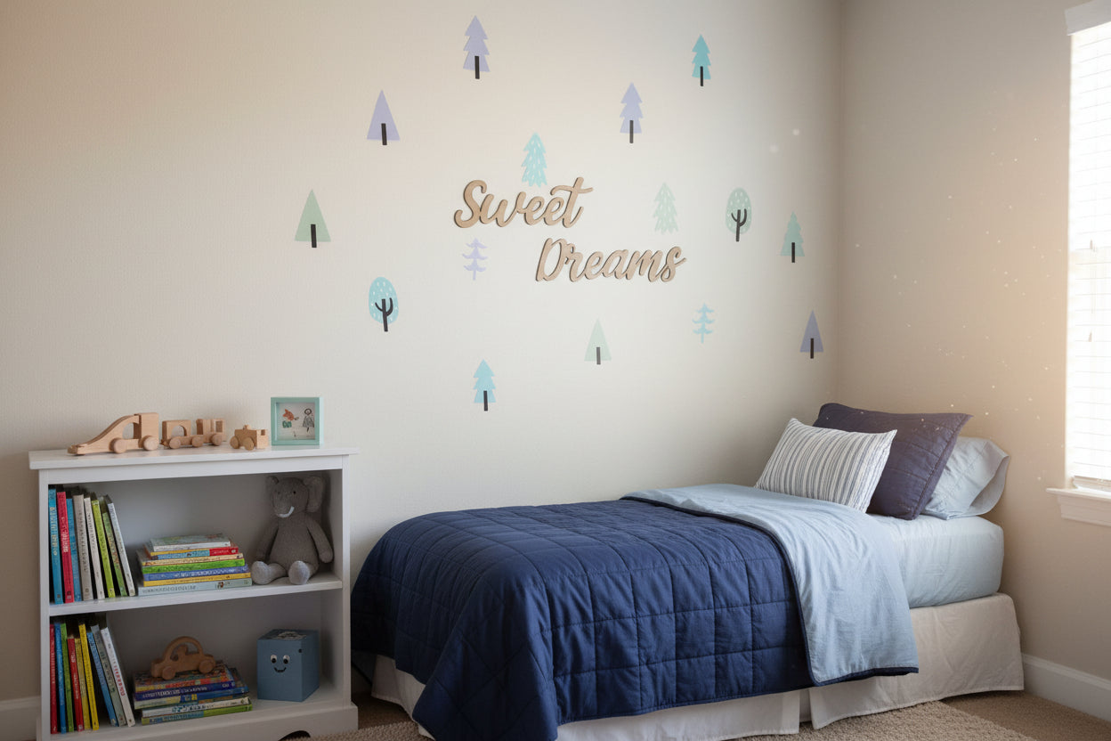 Sweet Dreams Wall Plaque detail view