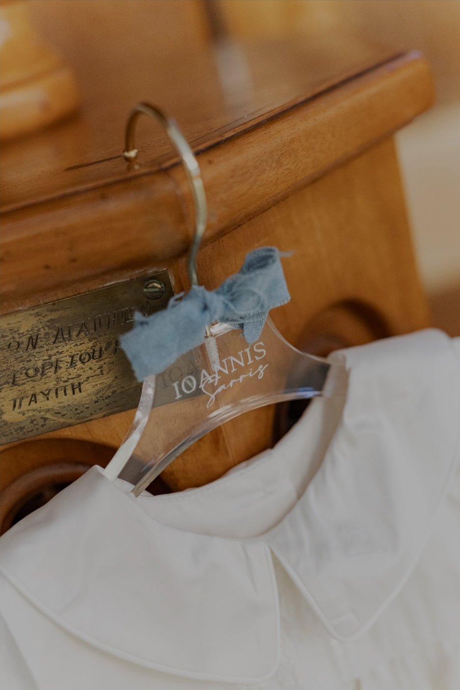 Acrylic Clear Childrens Hanger by Gently Made