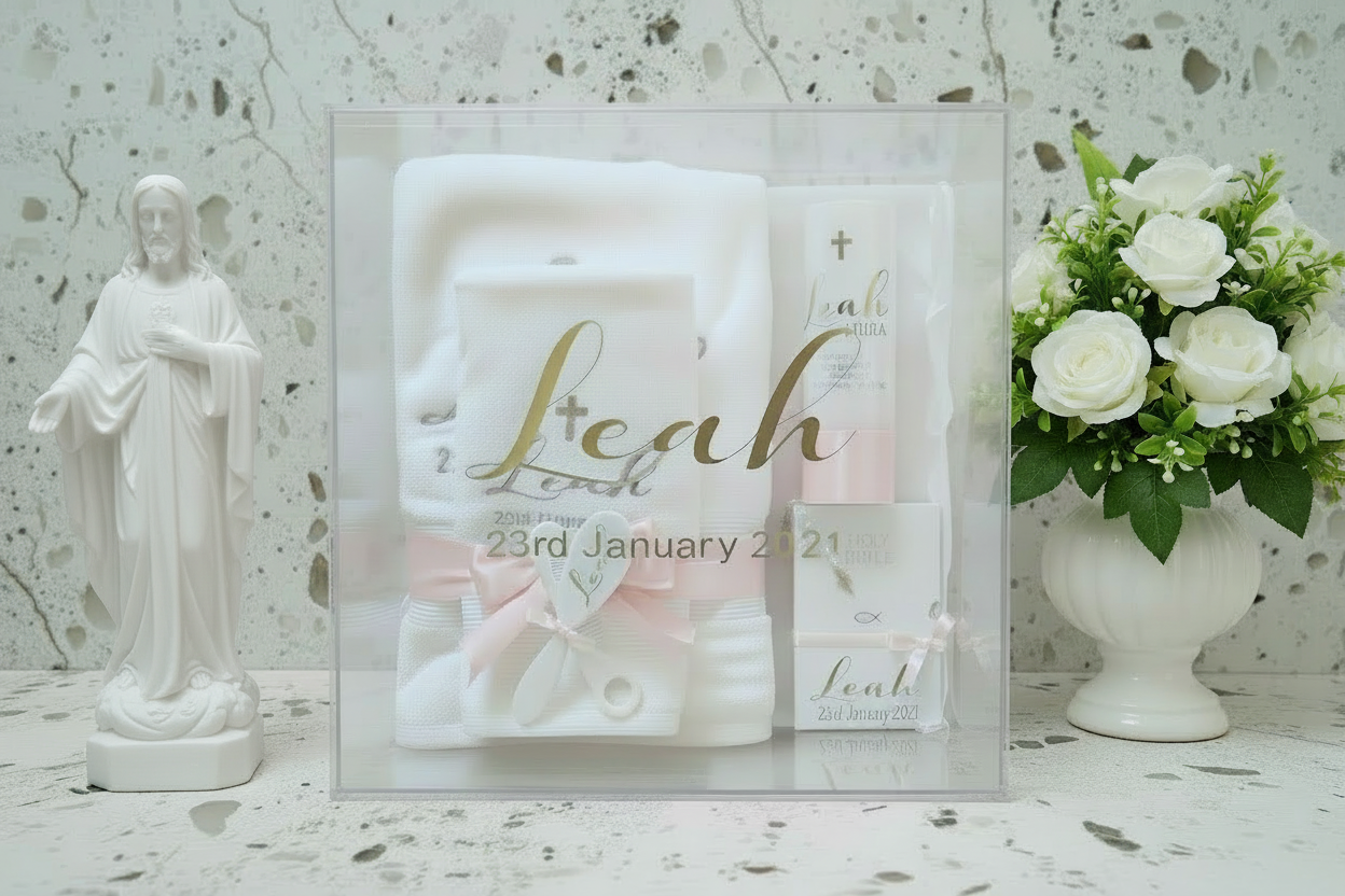 "blush" Acrylic Baptism Package by Gently Made
