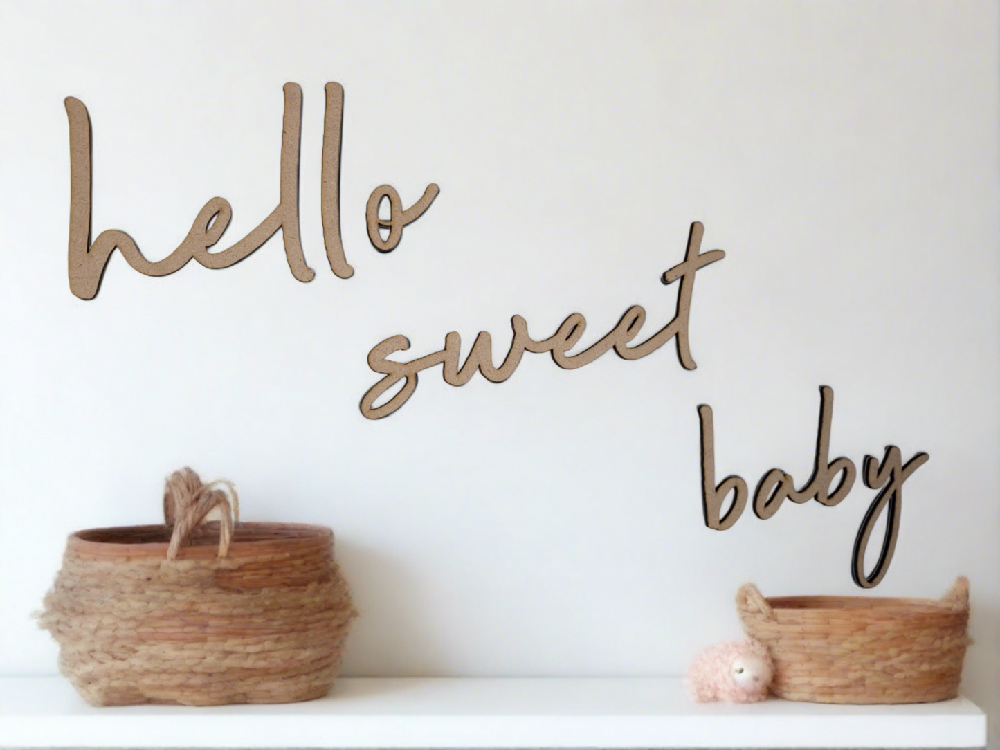Hello Sweet Baby Script Quote alternate view