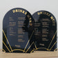 Arch Geo Drink Menu by Gently Made