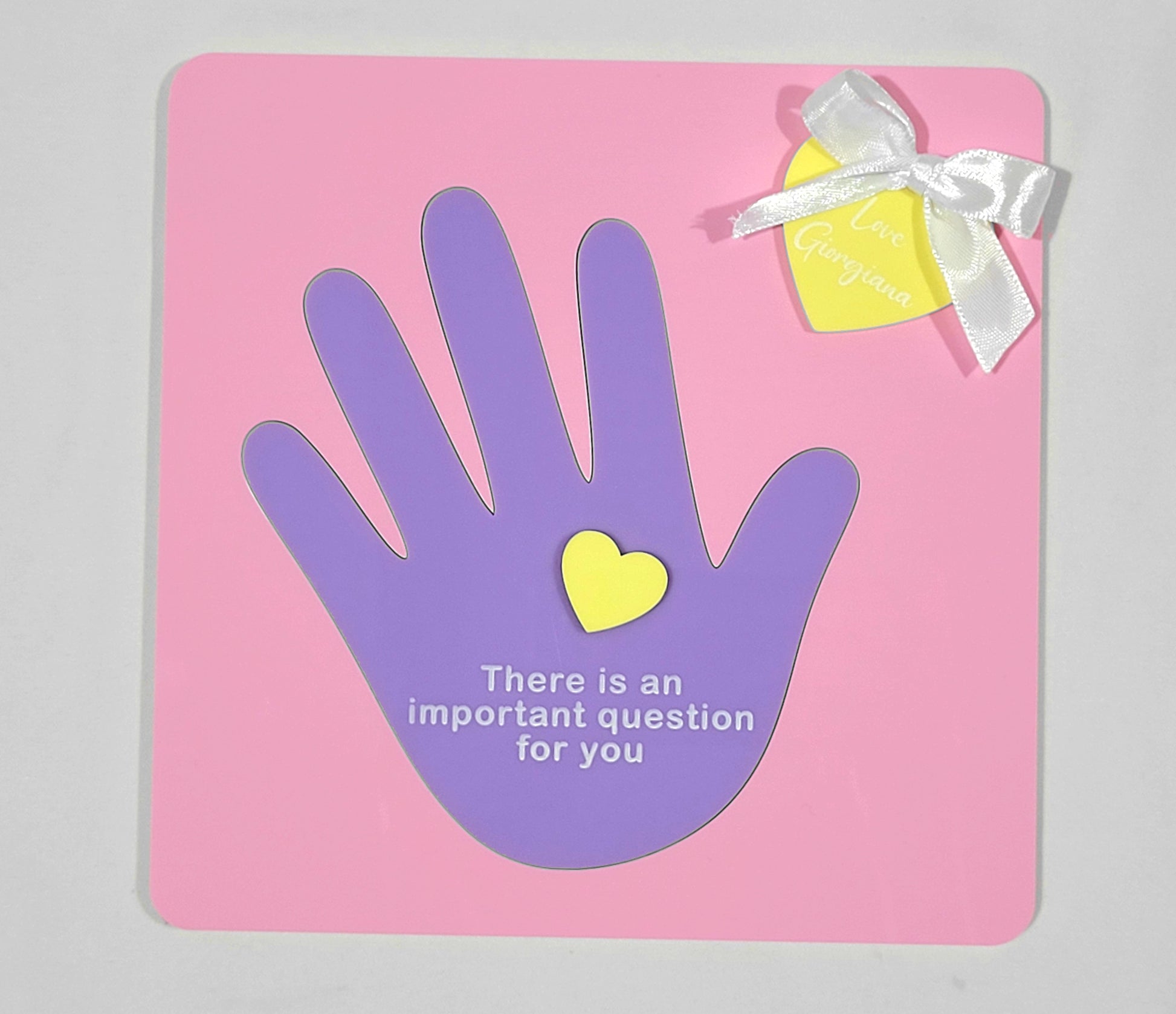 Will You Be My Godparent Proposal personalised detail