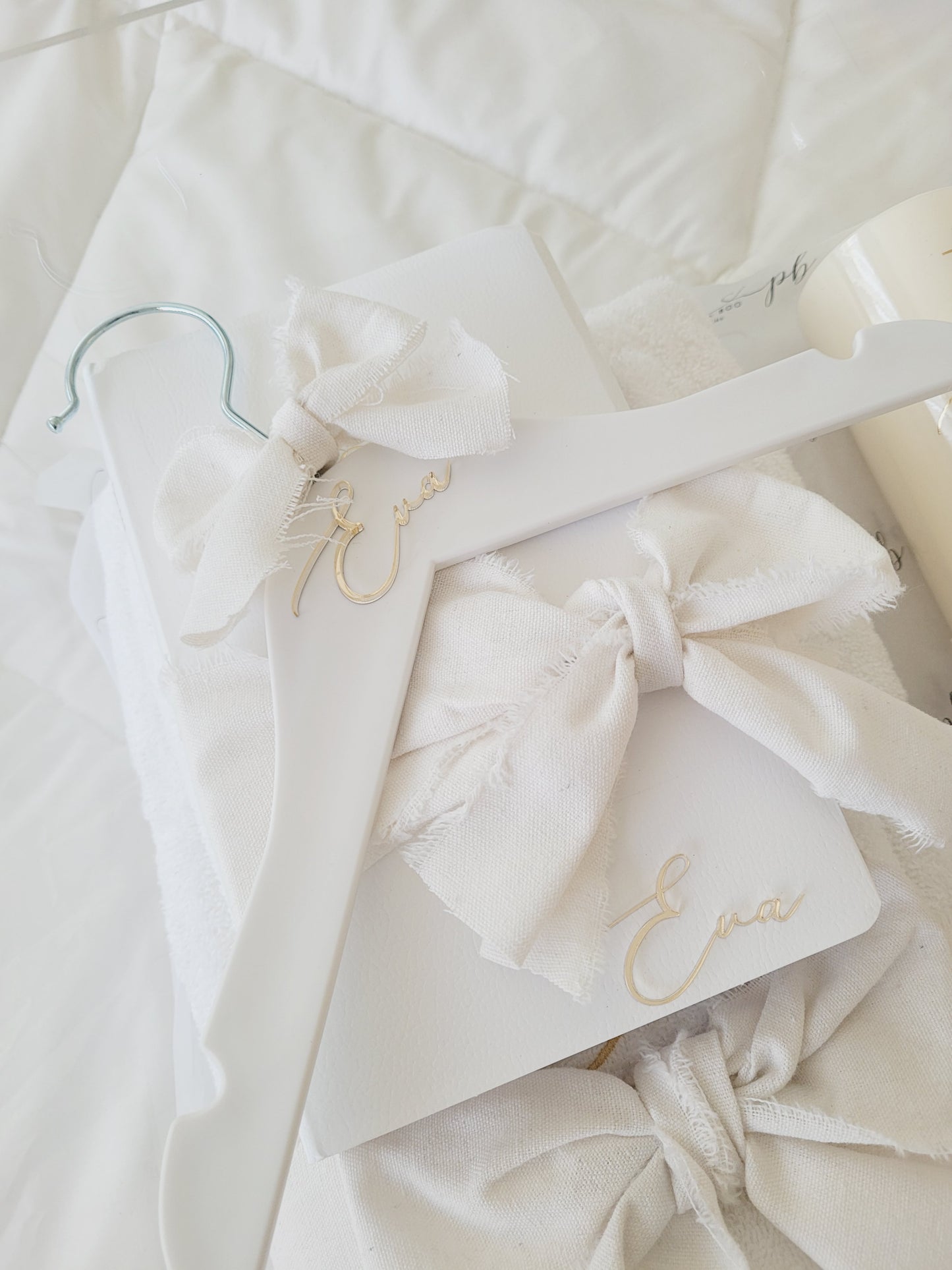 LUXE Acrylic Baptism Christening Box detail view