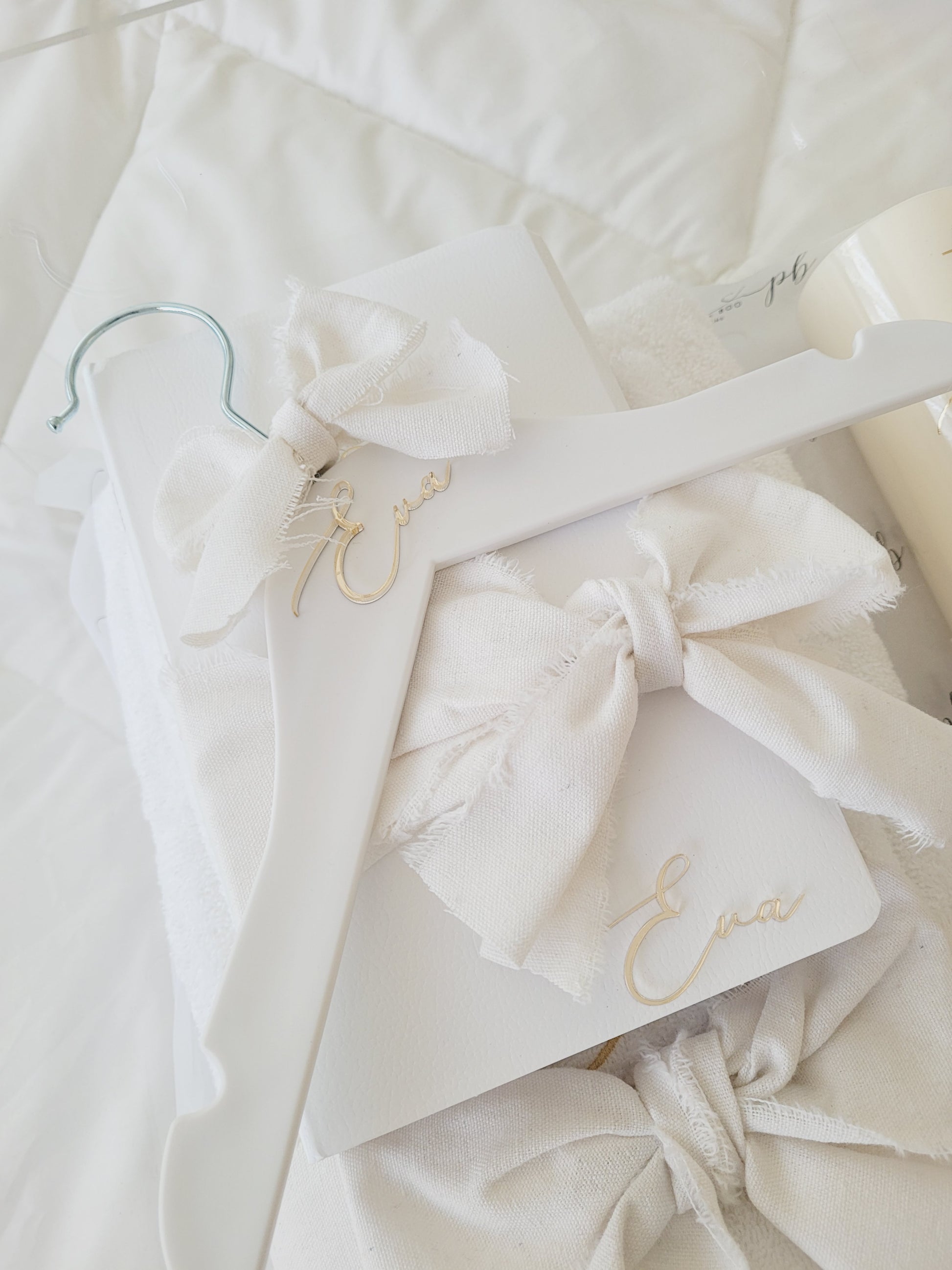 LUXE Acrylic Baptism Christening Box detail view
