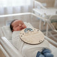 Rainbow Hello World announcement plaque by Gently Made