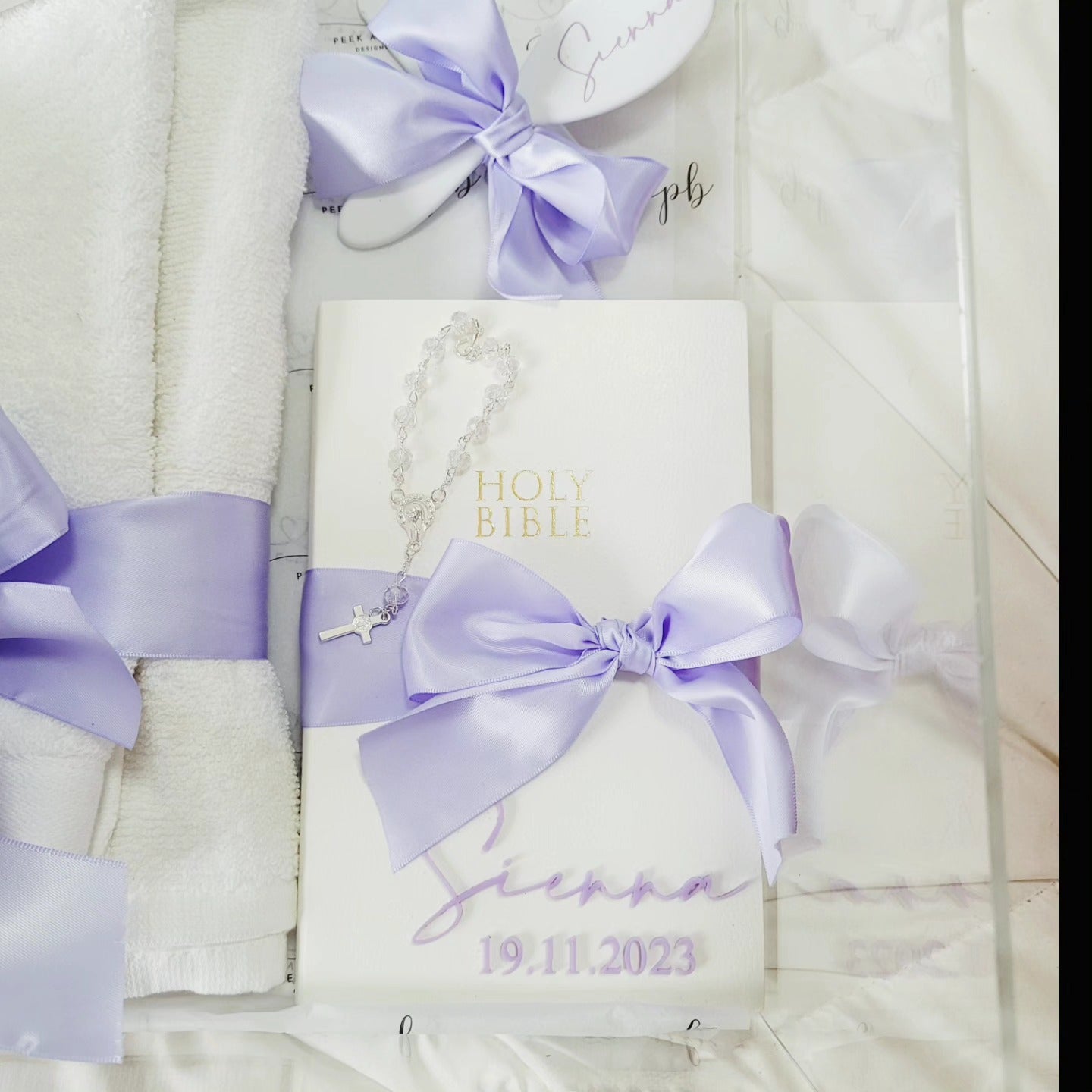 Personalised Childrens Christian Holy Bible by Gently Made