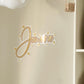 Triple Layer Acrylic Butterfly Daisy Name Plaque alternate view