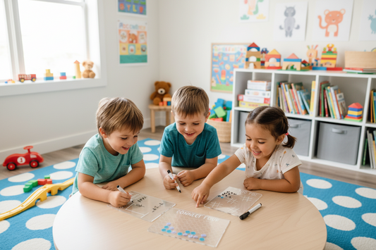 Kids Games Dry Erase Board| Kids Home School | Games | Kids activities by Gently Made