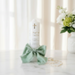 Standard Raw Edge Ribbon Baptism | Christening Candle by Gently Made