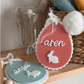 3D Easter Name Tag detail view