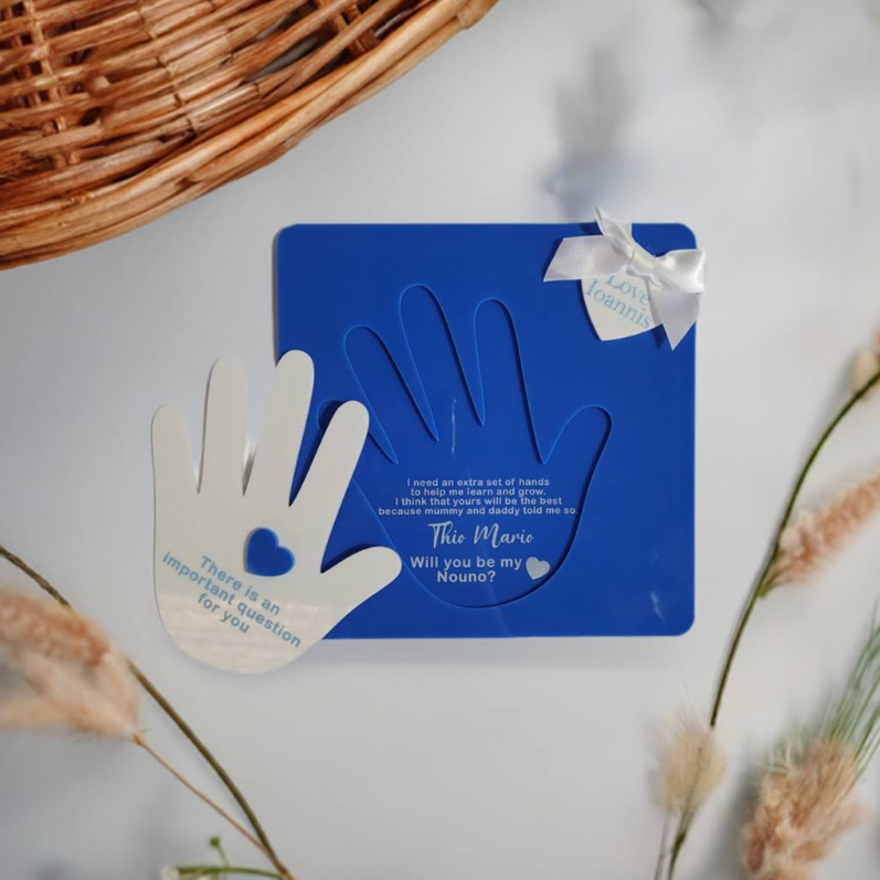 Will You Be My Godparent Proposal by Gently Made