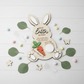 Personalised Easter Bunny Treat Tray by Gently Made
