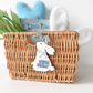 3d Easter Bunny Tag by Gently Made