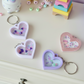 Heart Shaker Bag Tag alternate view