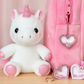 Heart Shaker Bag Tag by Gently Made
