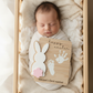 First Easter 3D Foot Print Plaque by Gently Made