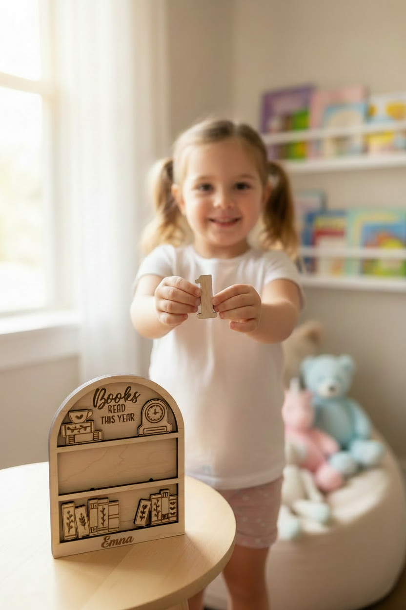 3D Children's Reading Tracker alternate view