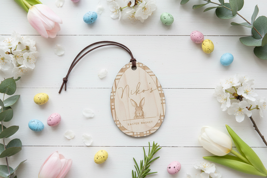 Personalised Easter Tag by Gently Made
