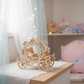 Cinderella-inspired doll carriage by Gently Made