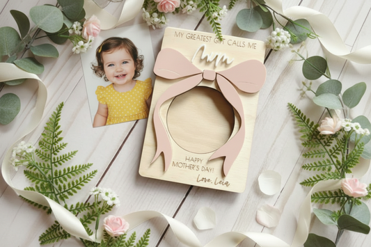Personalised Mother's Day Magnetic Picture Frame by Gently Made