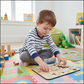 Kids Dinosaur Puzzles | Custom Puzzle | Wooden Puzzle | boho puzzle alternate view