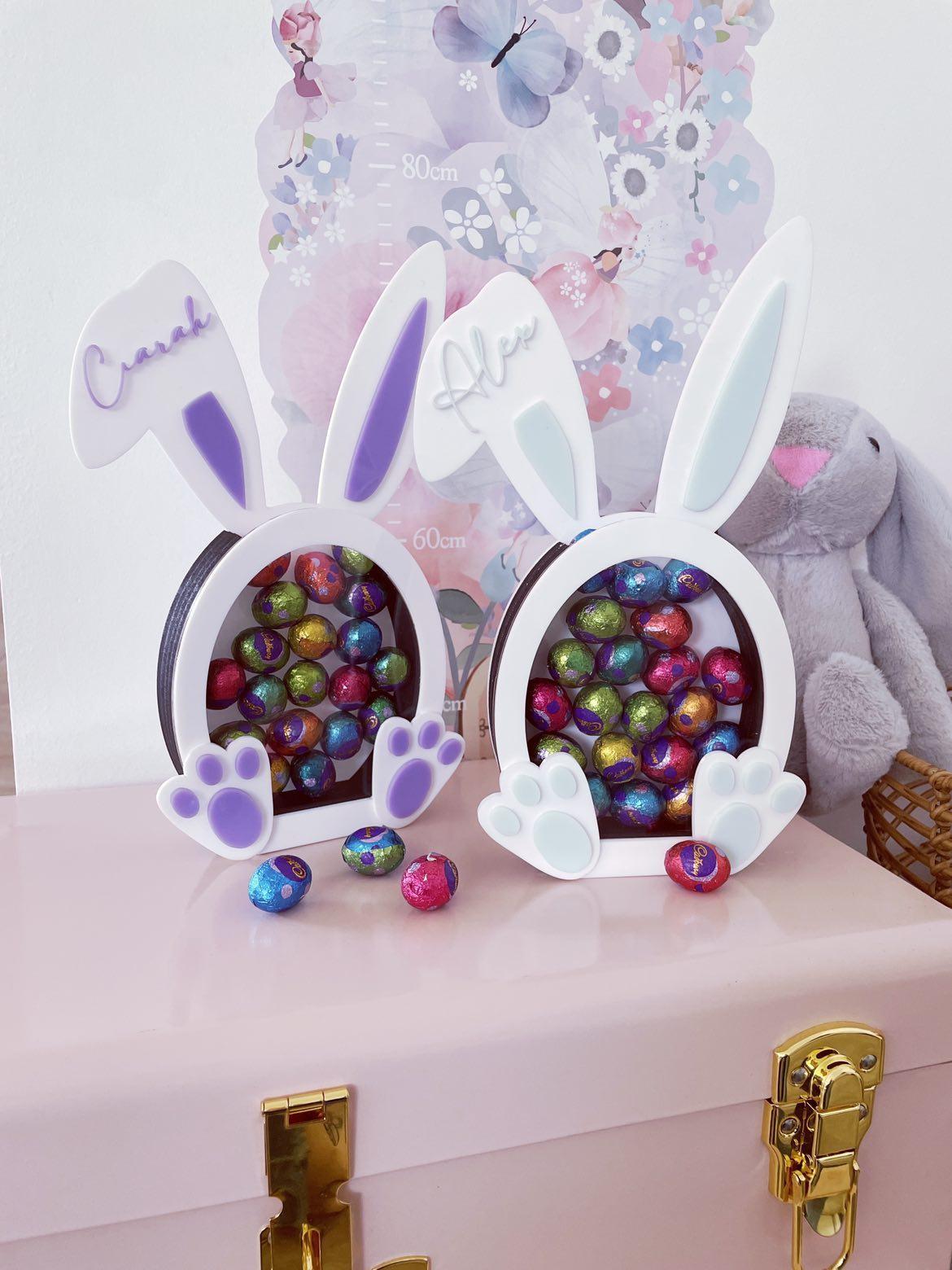 Custom Bunny Drop Box by Gently Made