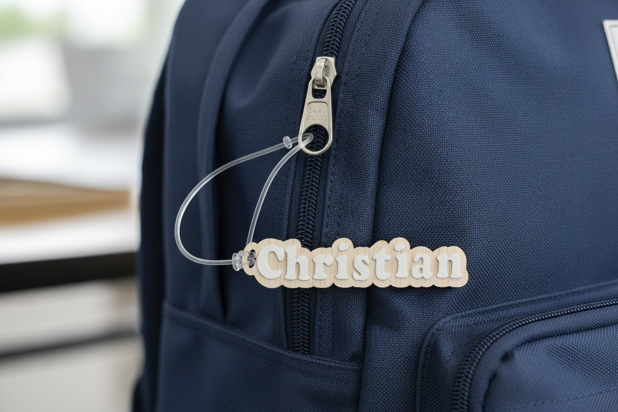 Double layer Name Bag Luggage Tag alternate view