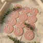 Bespoke Bow Milestone Disc Set by Gently Made