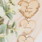 Floral heart children hanger ornament decor alternate view