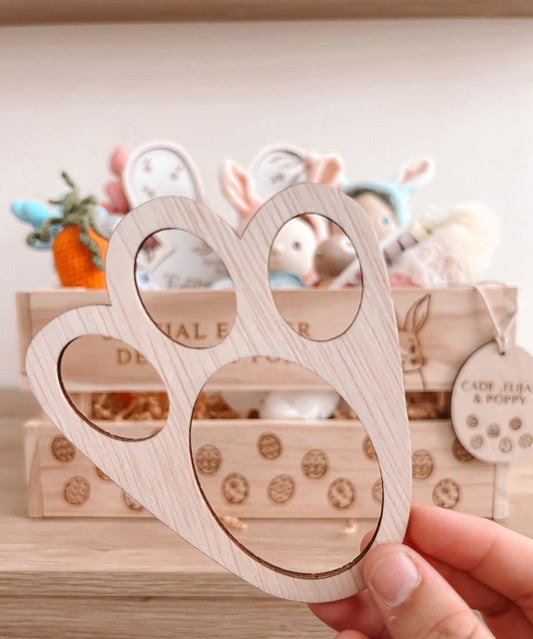 Bunny Paw Print by Gently Made