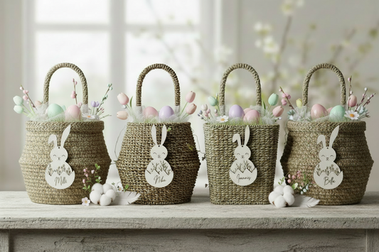 Personalized 3D Easter Name Tag by Gently Made