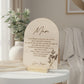 Floral Mum Plaque | Custom Mothers Day Plaque alternate view