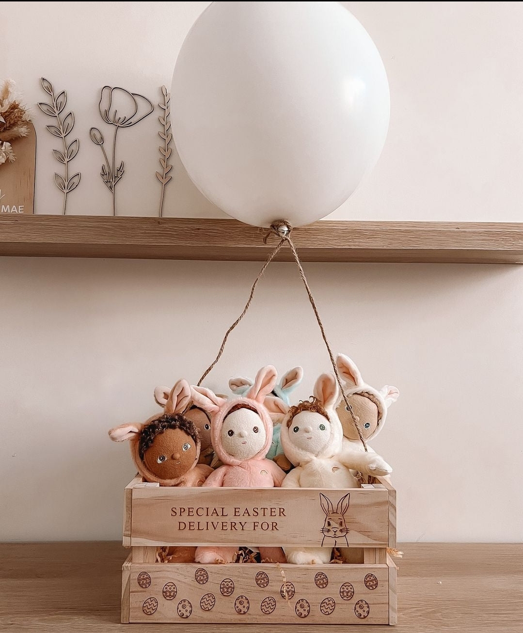 Special Easter Delivery Crate by Gently Made
