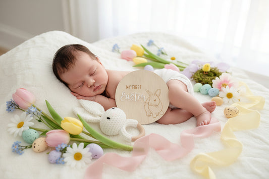 My First Easter Plaque by Gently Made