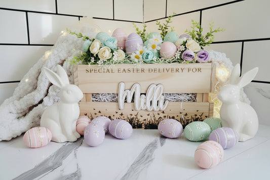 Easter Delivery Crate by Gently Made