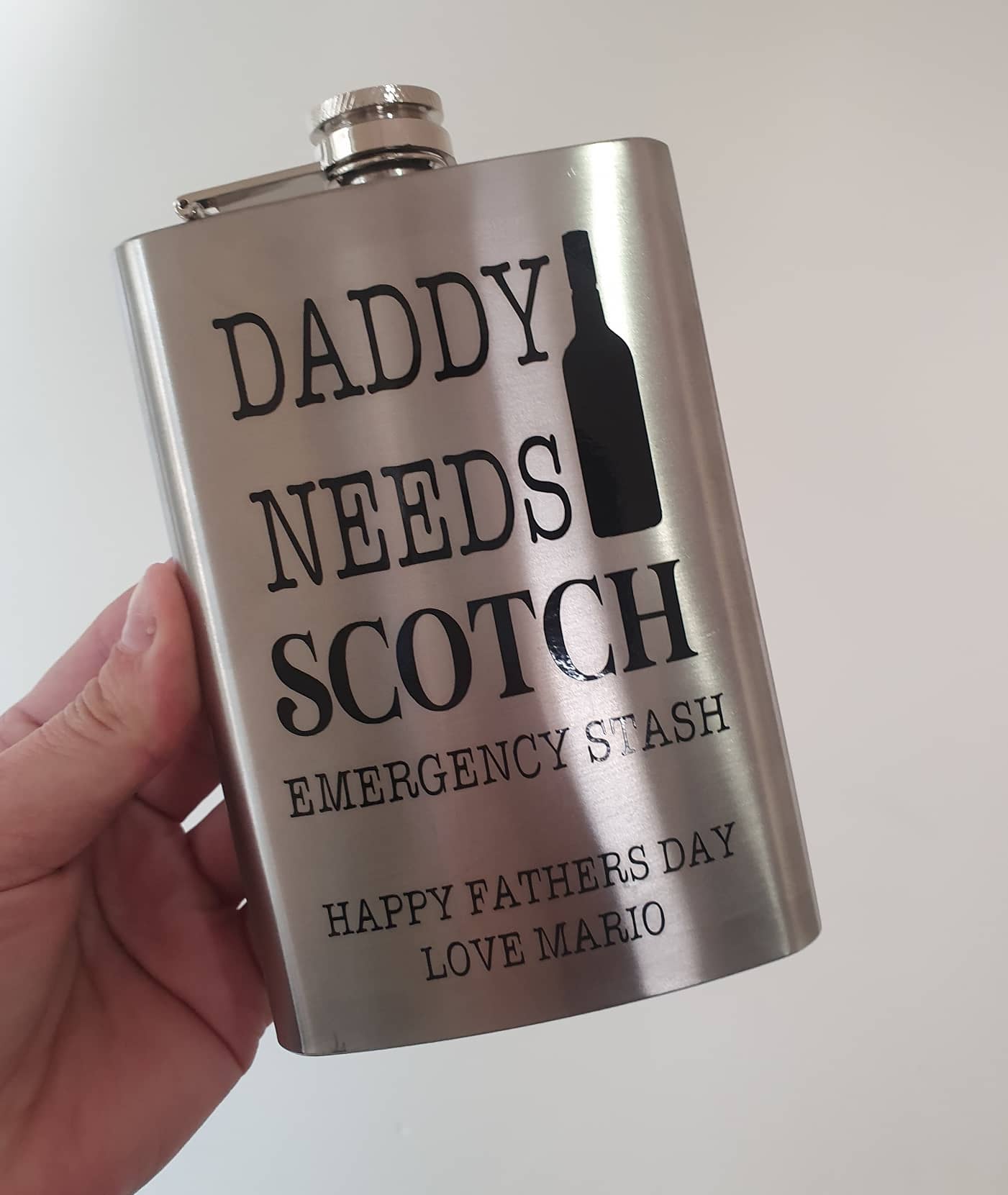 Personalised Fathers Day Gift Box personalised detail