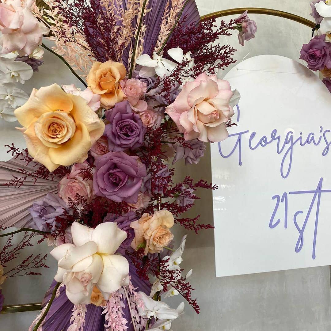 Personalised Birthday Signage | Event Signage alternate view