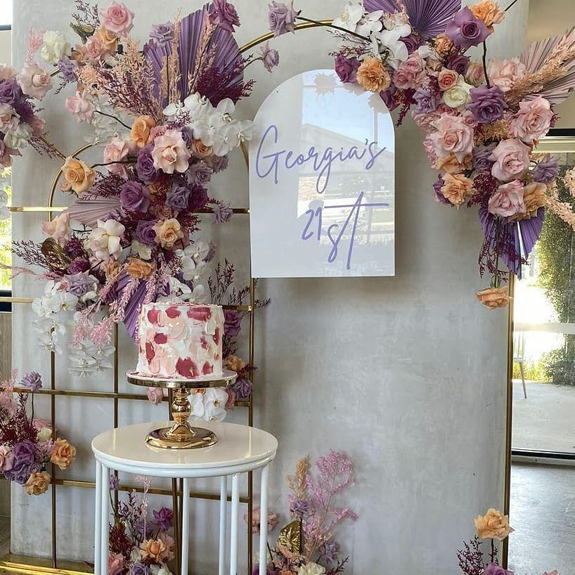 Personalised Birthday Signage | Event Signage by Gently Made