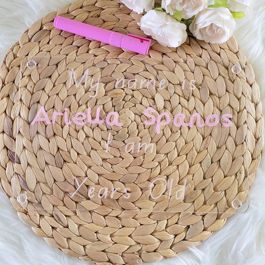 My learning board | Educational Learning Boards by Gently Made