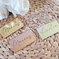 Personalised Acrylic Table Place Cards by Gently Made
