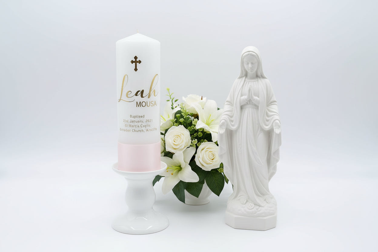 "blush" Acrylic Baptism Package alternate view