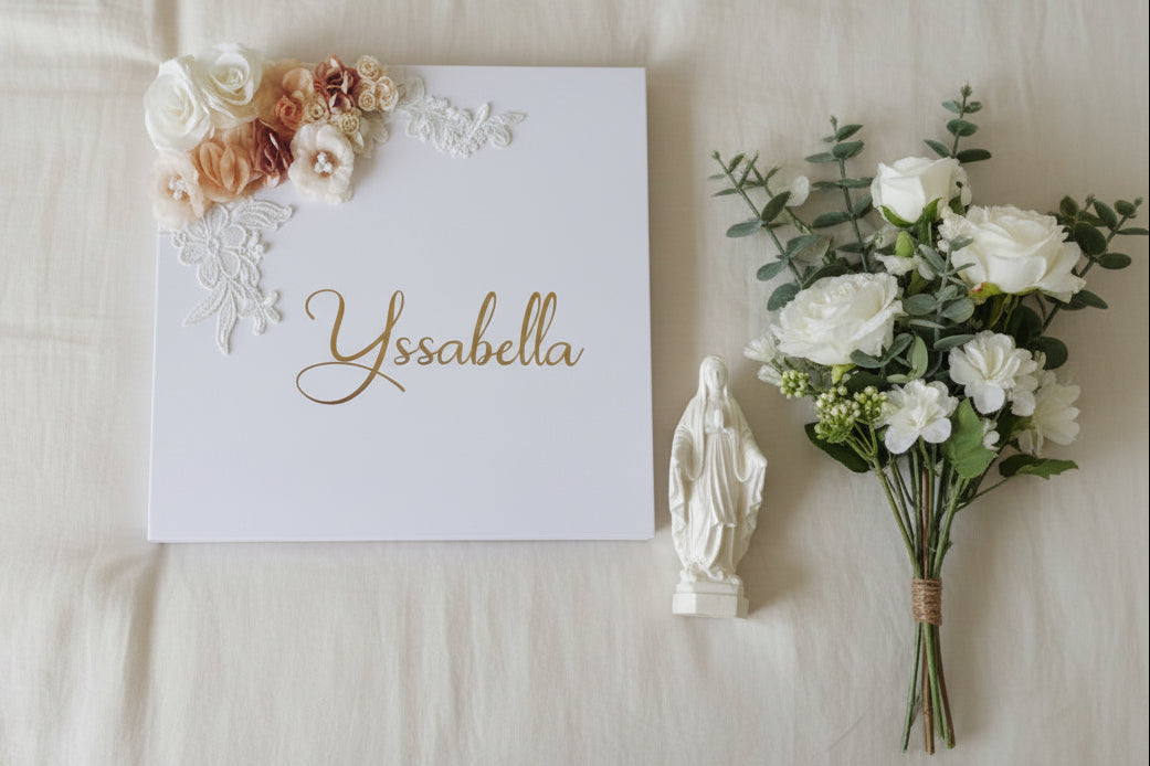 Yssabella Deluxe Christening Baptism Box alternate view