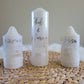 Wedding candles Set by Gently Made