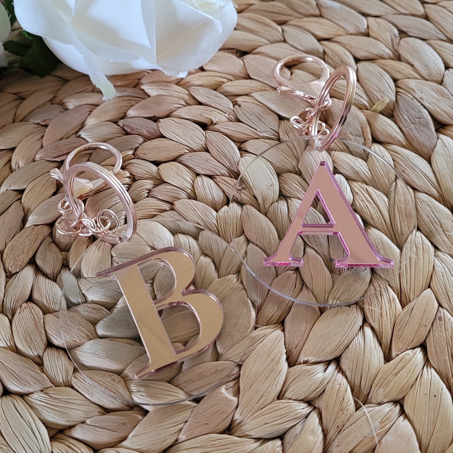 Personalised 3D Acrylic Keyrings by Gently Made