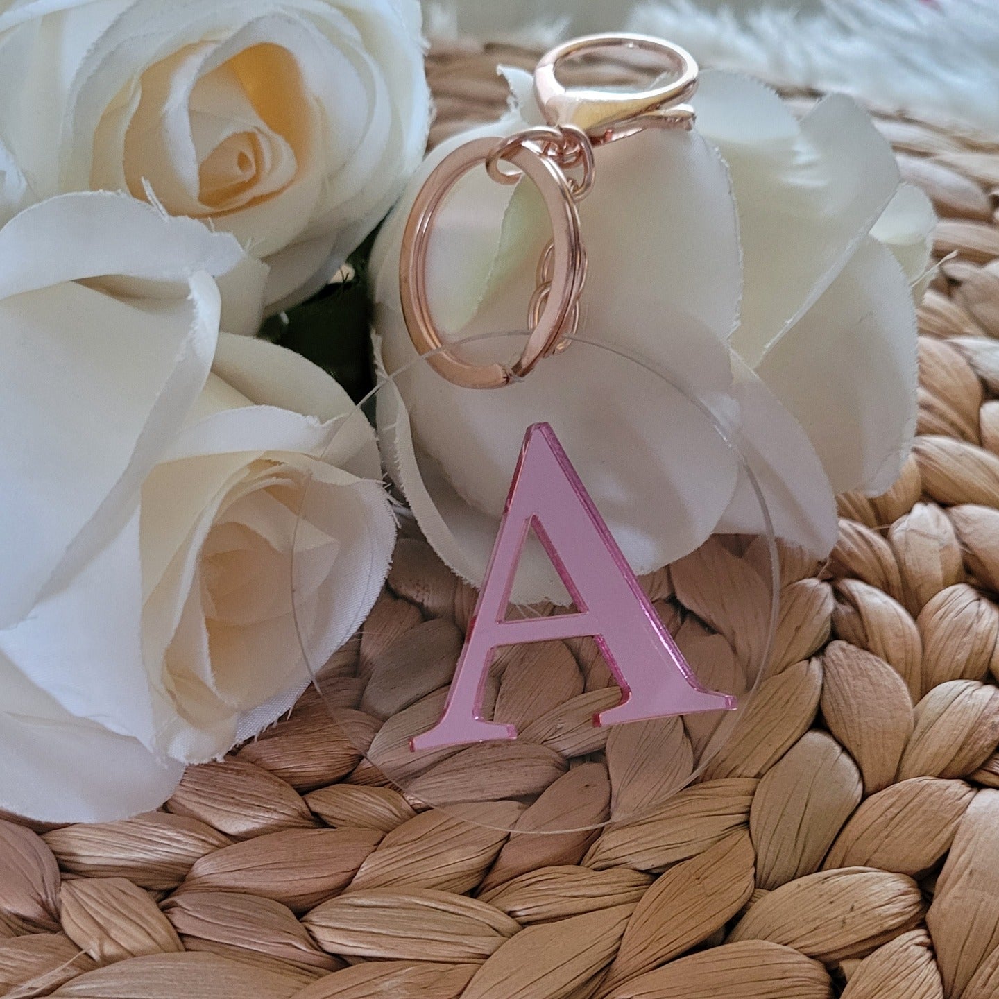 Personalised 3D Acrylic Keyrings detail view