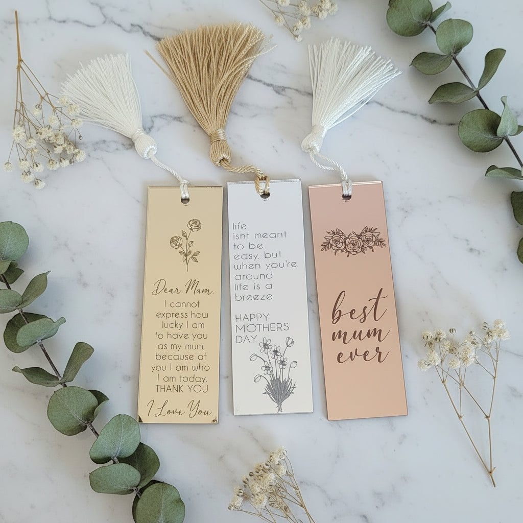 Mothers Day Bookmarks by Gently Made