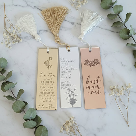 Mothers Day Bookmarks by Gently Made