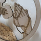 Greek Prayer | Our Father Greek Prayer | Prayer Plaque alternate view