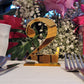 Table Numbers | Acrylic Numbers personalised detail